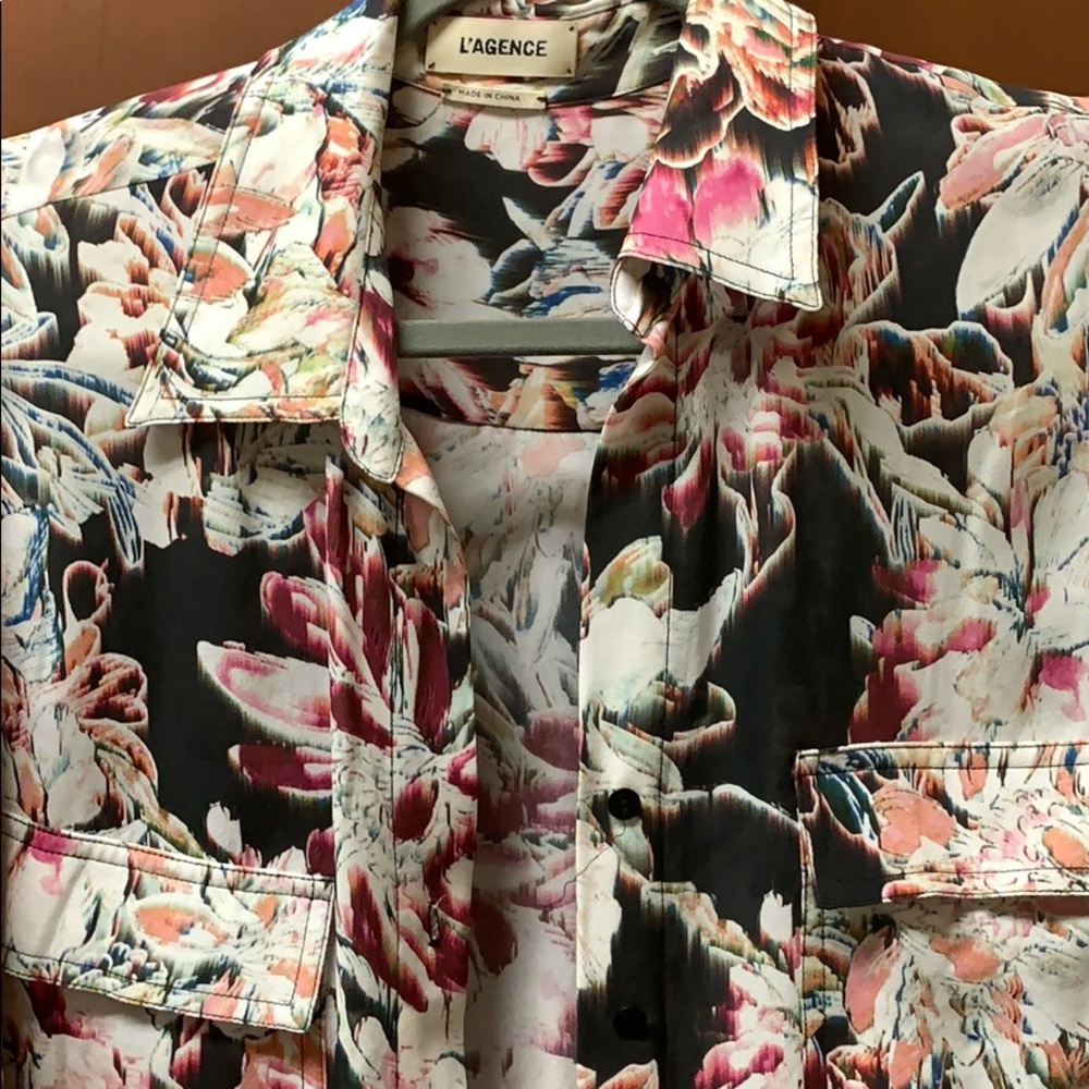 Lagence silk blouse